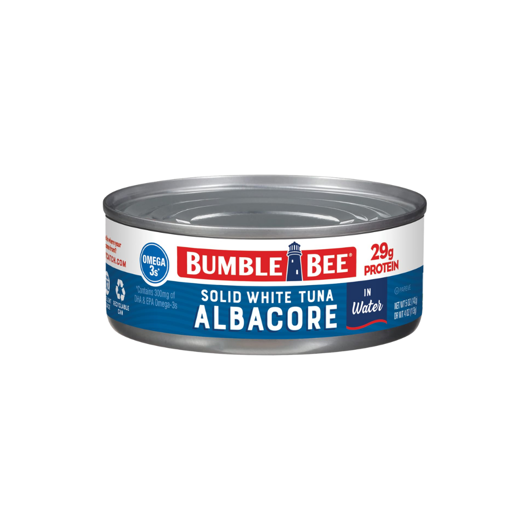 Bumble Bee Solid White Albacore Tuna in Water, 5 oz Can
