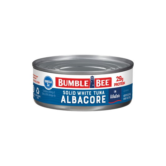 Bumble Bee Solid White Albacore Tuna in Water, 5 oz Can