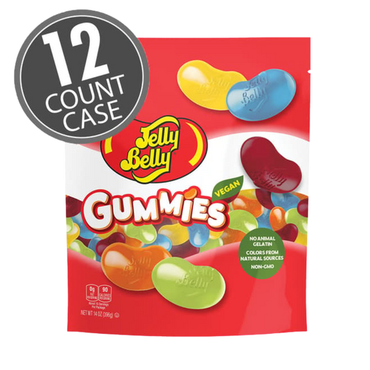 Jelly Belly Assorted Gummies 14 oz Pouch Bag
