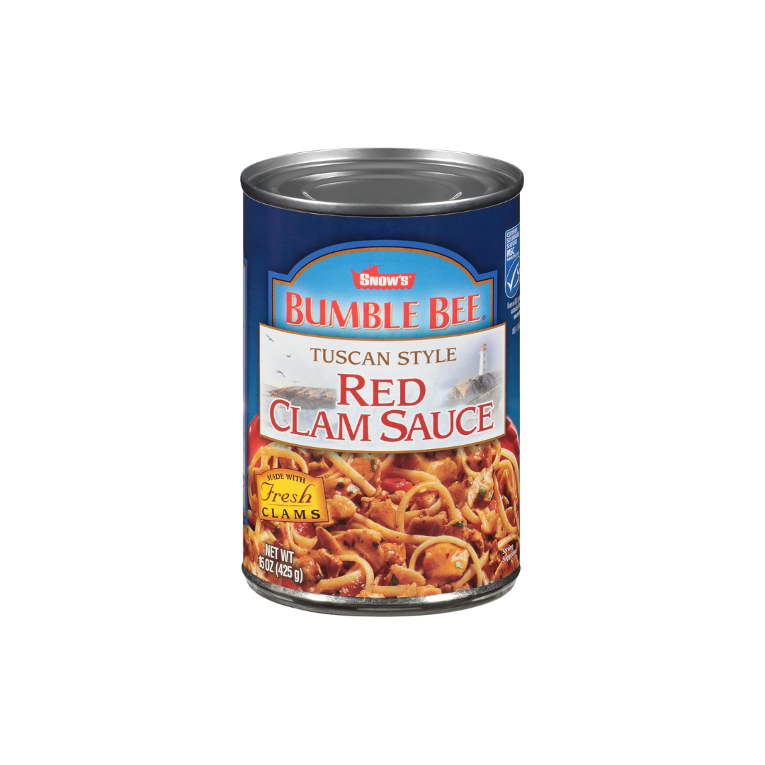 Snow's Tuscan Style Red Clam Sauce, 15 oz
