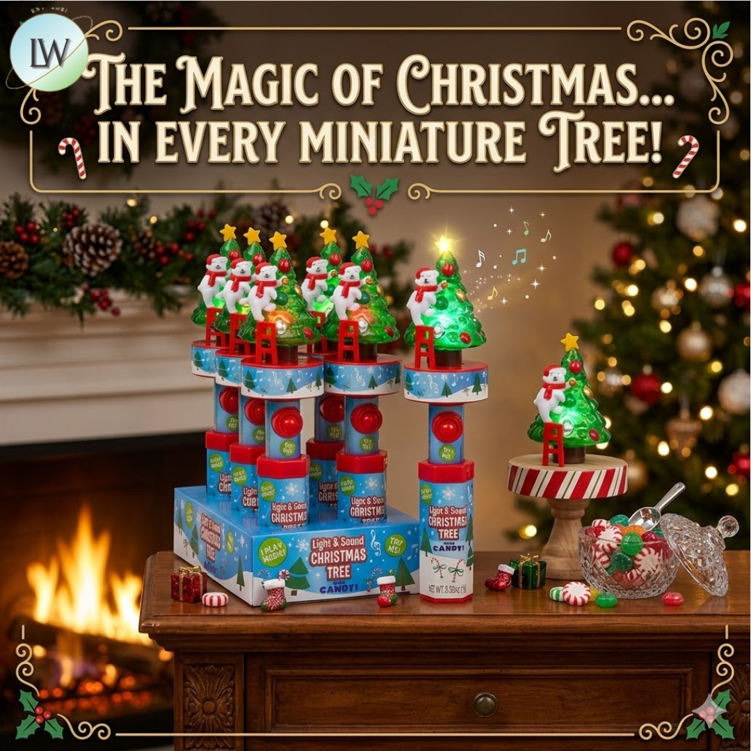 Christmas Tree Light and Sound Wands - 18ct