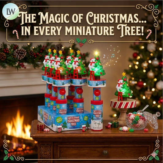 Christmas Tree Light and Sound Wands - 18ct