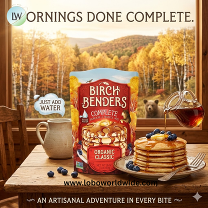 Birch Benders, Complete Pancake & Waffle Mix, Organic Classic, 16 oz (454 g)