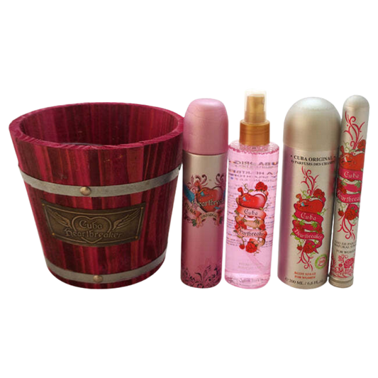 Cuba Cuba Heartbreaker by Cuba for Women - 4 Pc Gift Set Gift Set