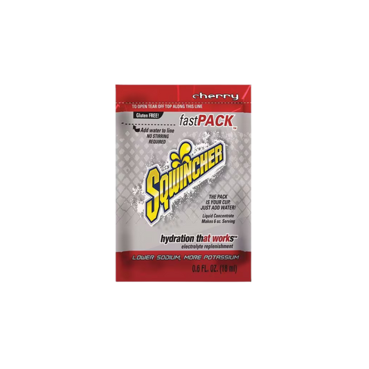 Sports Drink Liquid Concentrate 0.6 oz., Cherry, Pk50