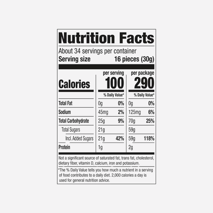 Nerds Gummy Clusters Candy, Share Size, 3 oz., 12 pk