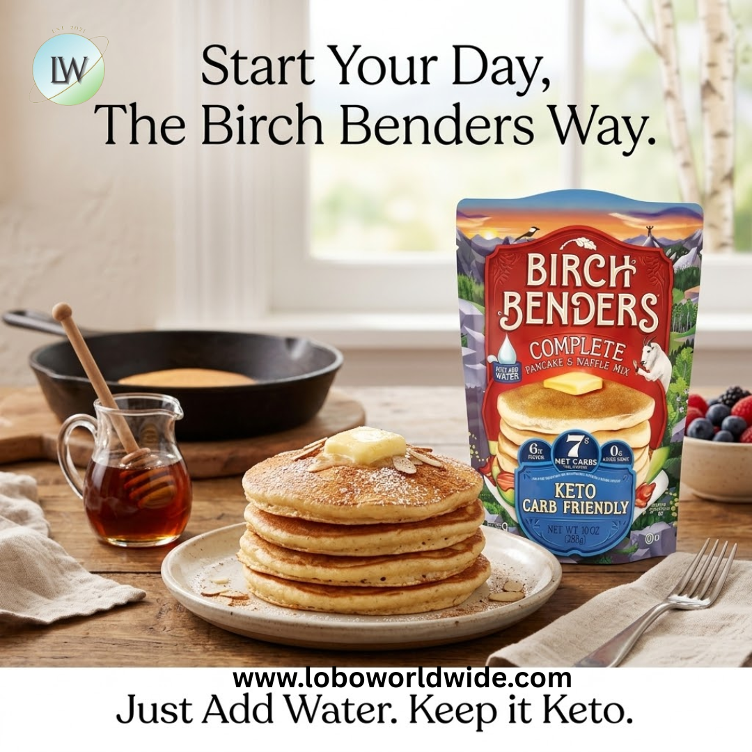 Birch Benders, Complete Pancake & Waffle Mix, Keto, 10 oz (283 g)