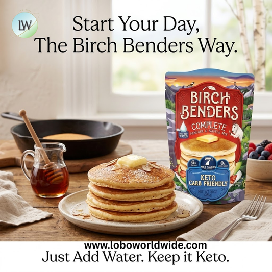 Birch Benders, Complete Pancake & Waffle Mix, Keto, 10 oz (283 g)