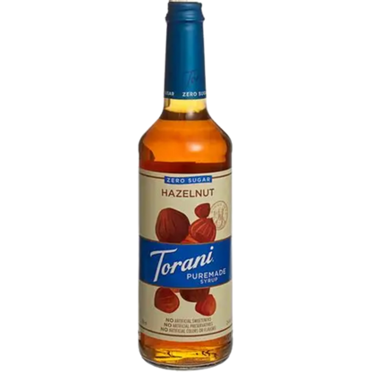 Torani Sugar-Free Flavoring Syrup 750 mL Glass Bottle - 12/Case & 4/case (Various Flavors)