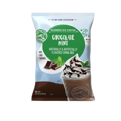 Big Train 3.5 lb.  Blended Ice Coffee Mix-5/case & 4/case (various flavours)