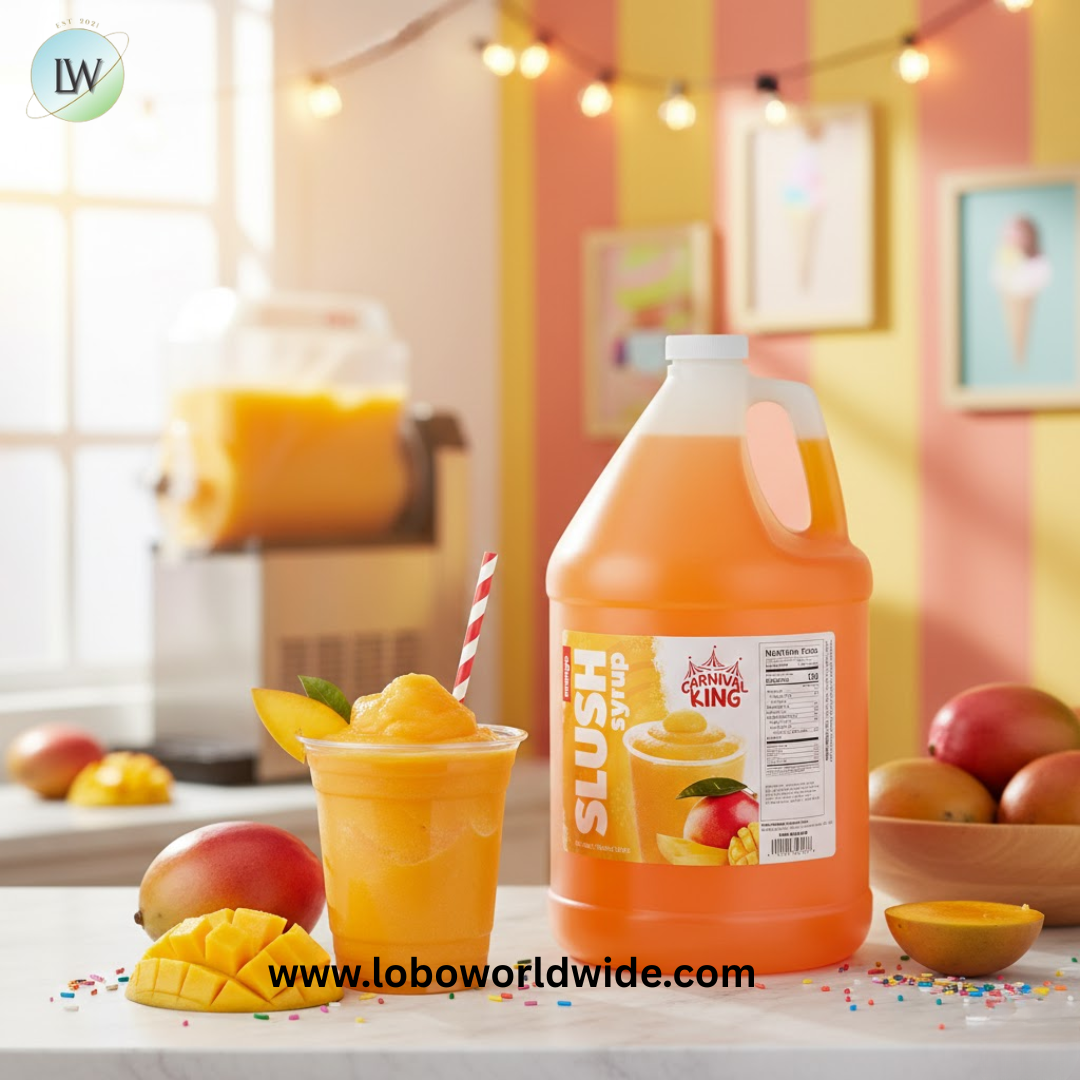 Carnival King 1 Gallon Slushy 5:1 Concentrate - 4/Case (Various Flavors)
