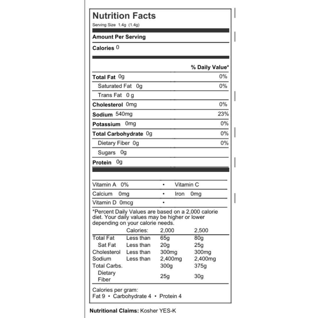 McCormick Sea Salt Grinder 2.12 oz. (various sizes)