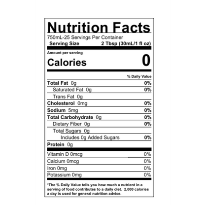 Torani Sugar Free Red Raspberry Flavoring Syrup 750 mL