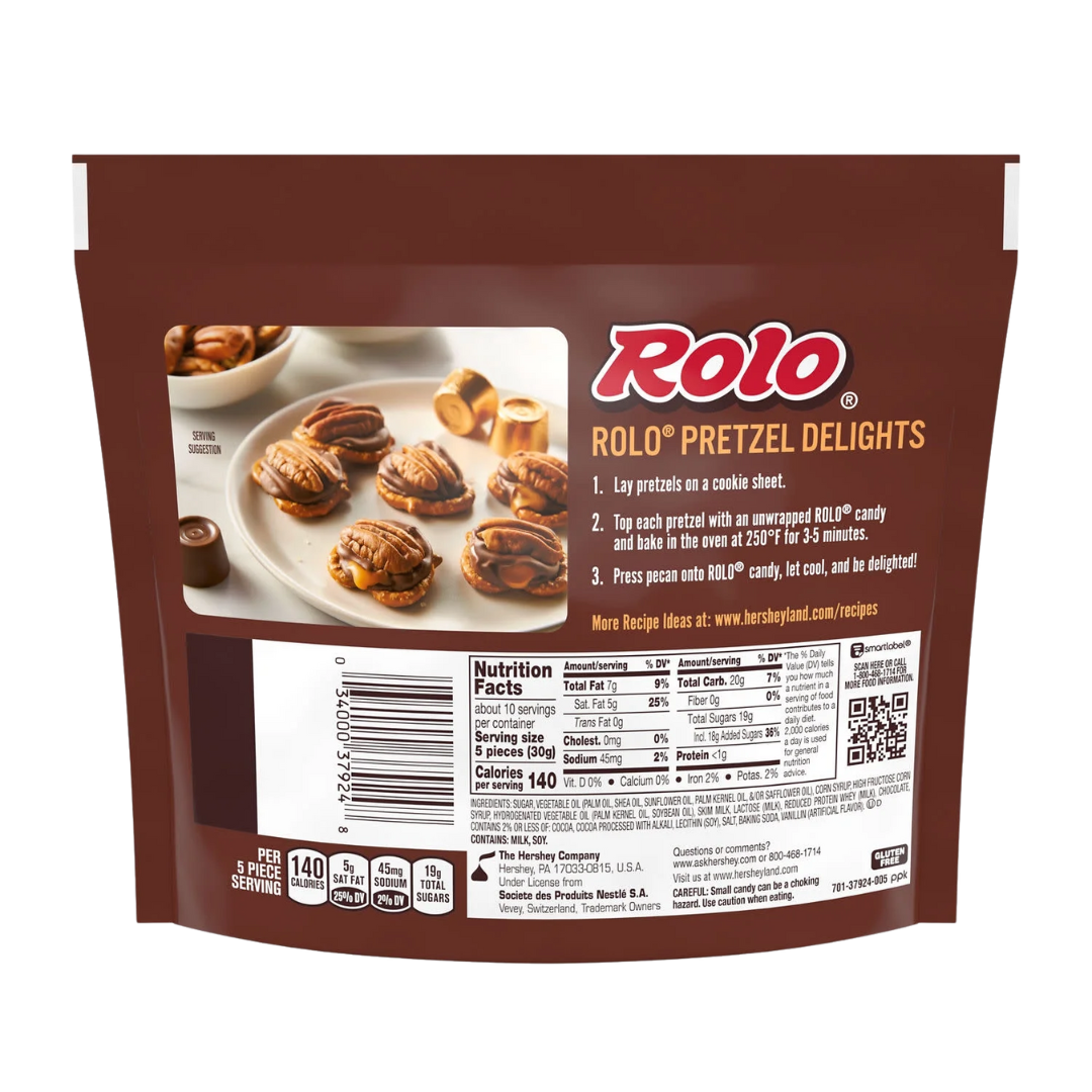 Rolo Rich Chocolate Caramels Candy, Share Pack 10.6 oz