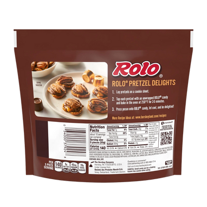 Rolo Rich Chocolate Caramels Candy, Share Pack 10.6 oz