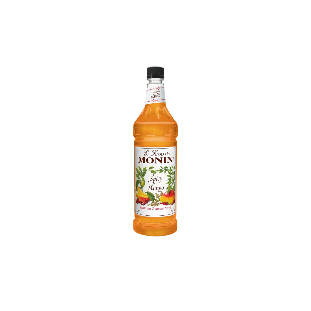 Monin Premium Flavoring Syrup 1 Liter-4/Case (Various Flavors)