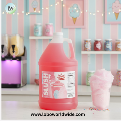 Carnival King 1 Gallon Slushy 5:1 Concentrate - 4/Case (Various Flavors)