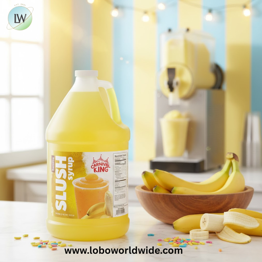 Carnival King 1 Gallon Slushy 5:1 Concentrate - 4/Case (Various Flavors)