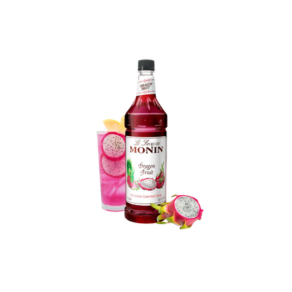 Monin Premium Flavoring Syrup 1 Liter-4/Case (Various Flavors)