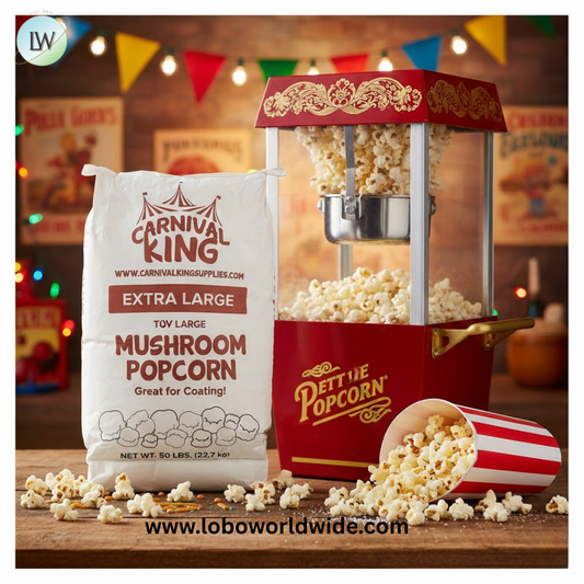 Carnival King Extra Large Mushroom Popcorn Kernels