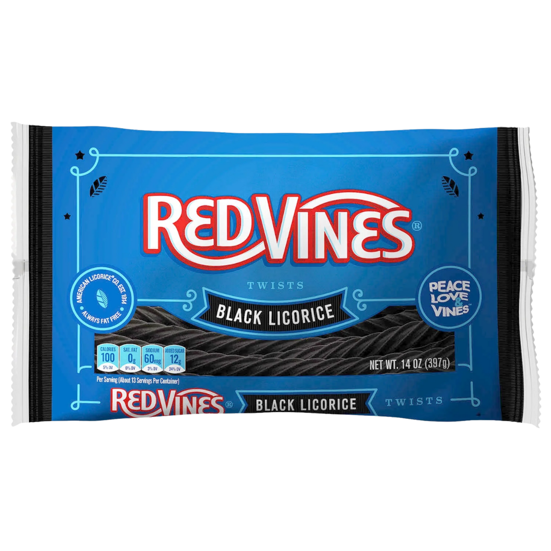 Red Vines twists , (various flavours)