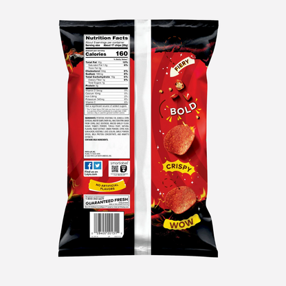 Lay's Potato Chips Flamin' Hot Flavored, 7.75 oz. Bag