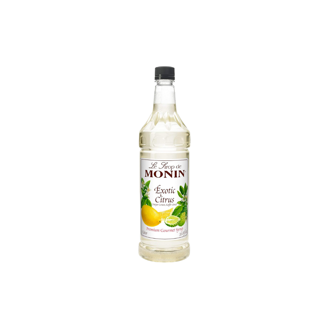 Monin Premium Flavoring Syrup 1 Liter-4/Case (Various Flavors)