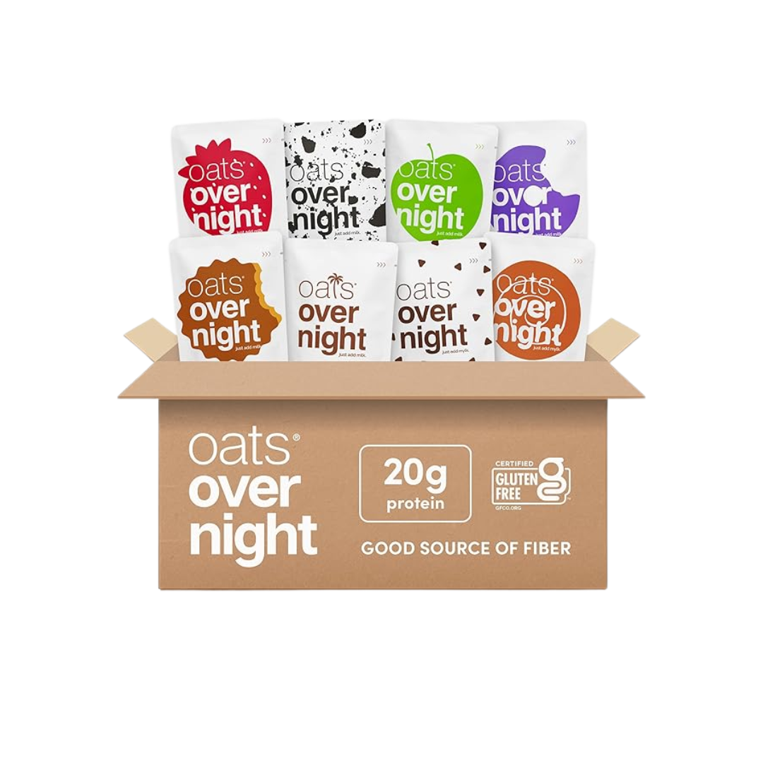 Oats Overnight High Protein Oatmeal Shake Variety Pack