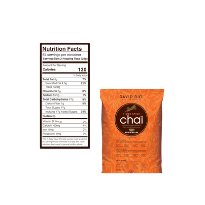 David Rio Tiger Spice Chai‚Ñ¢ Tea Latte Mix 4 lb.