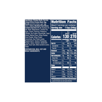 Progresso Rich and Hearty Chicken and Homestyle Noodles Canned Soup, 19 oz (12 Pack)