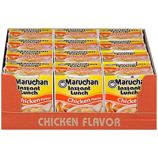 Maruchan Instant Lunch (Pack of 12)(various flavours)