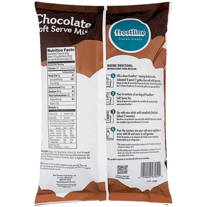 Frostline Soft Serve Ice Cream 6lbs - 6/Case(Various Flavours)