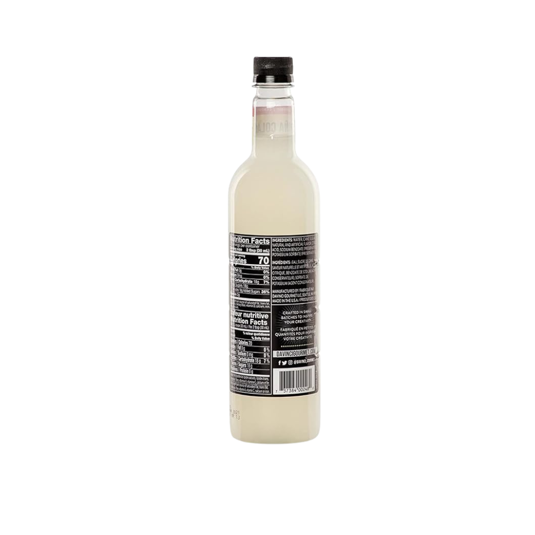 DaVinci Gourmet Classic Pina Colada Flavoring Syrup 750 mL