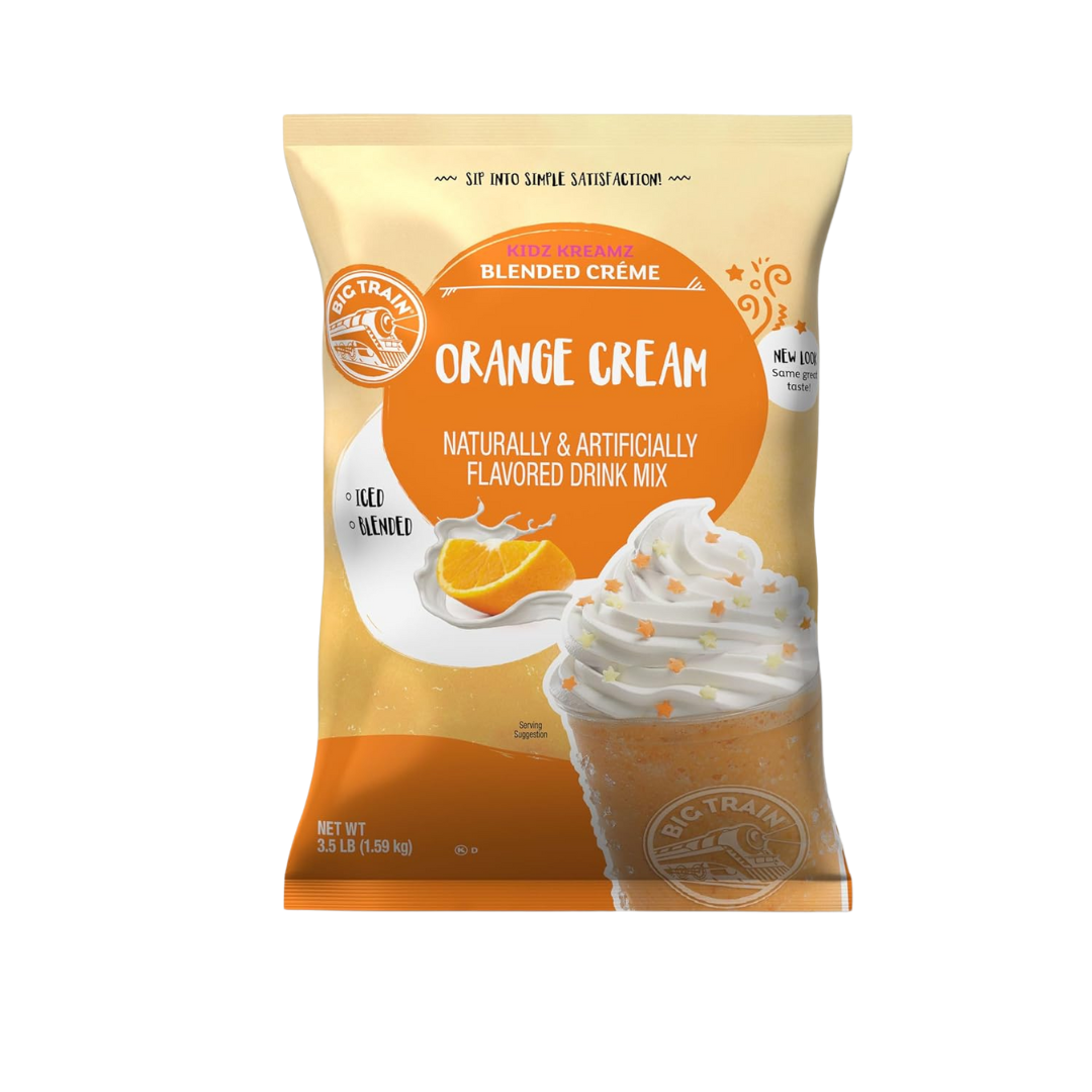 Big Train 3.5 lb.  Blended Ice Coffee Mix-5/case & 4/case (various flavours)