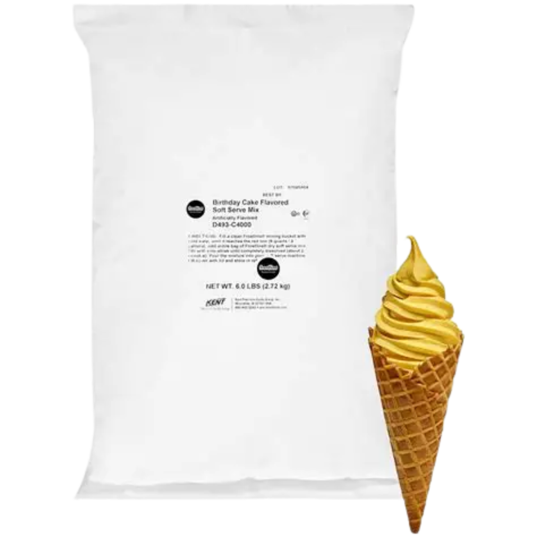 Frostline Soft Serve Ice Cream 6lbs - 6/Case(Various Flavours)