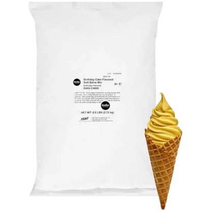 Frostline Soft Serve Ice Cream 6lbs - 6/Case(Various Flavours)