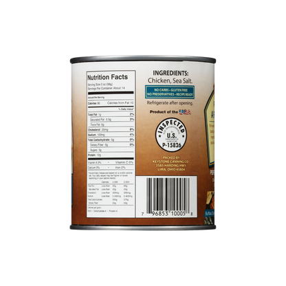 Keystone All Natural Chicken, 28 oz Can