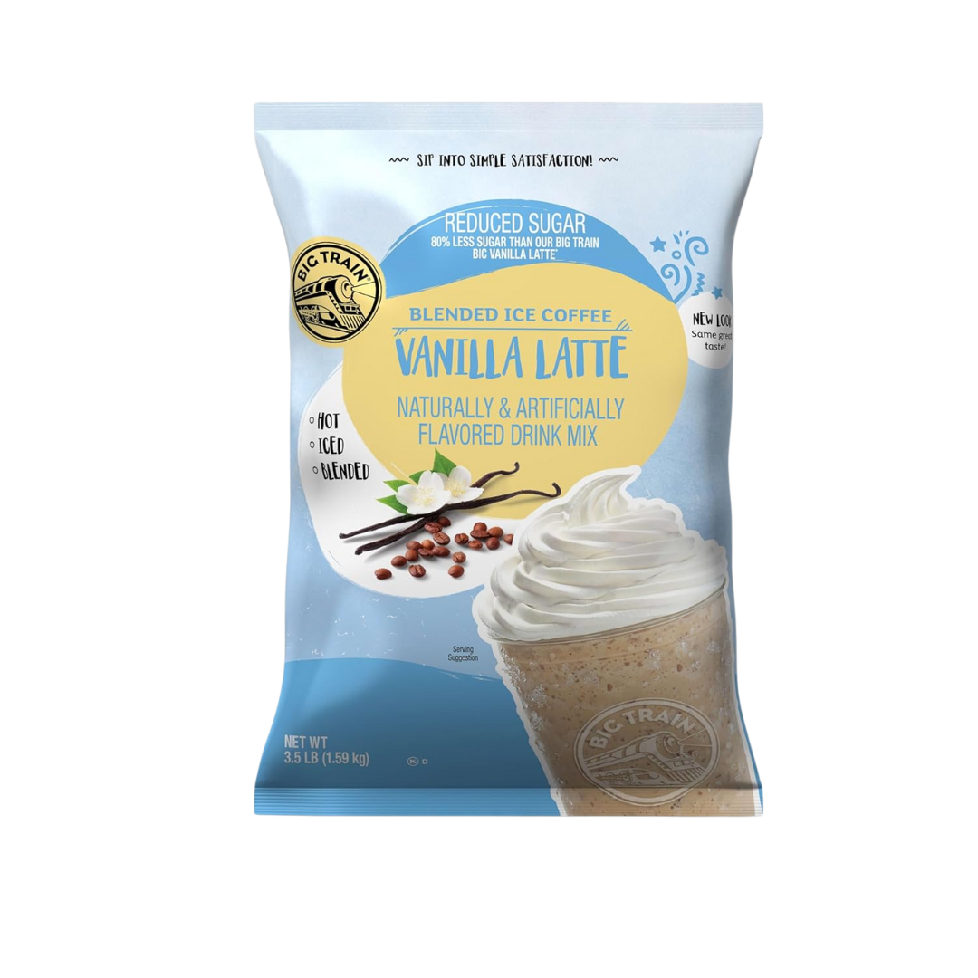 Big Train 3.5 lb. Ice Coffee Mix(various flavours)