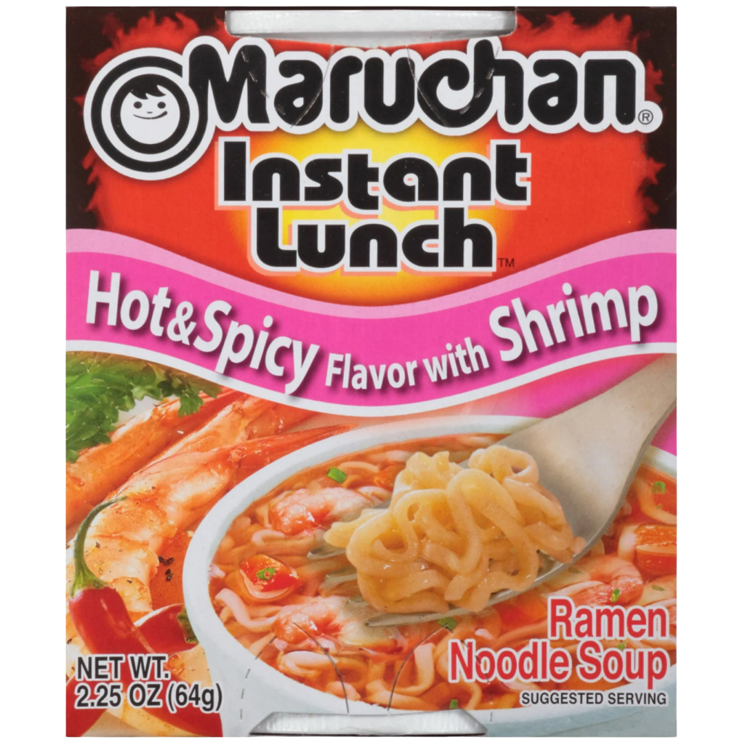 Maruchan Instant Lunch (Pack of 12)(various flavours)