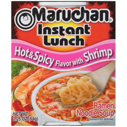 Maruchan Instant Lunch (Pack of 12)(various flavours)