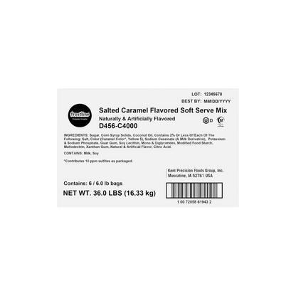 Frostline Salted Caramel Soft Serve Mix, 6 Pounds