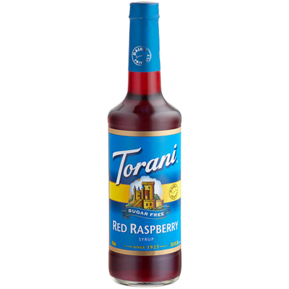 Torani Sugar-Free Flavoring Syrup 750 mL Glass Bottle - 12/Case & 4/case (Various Flavors)