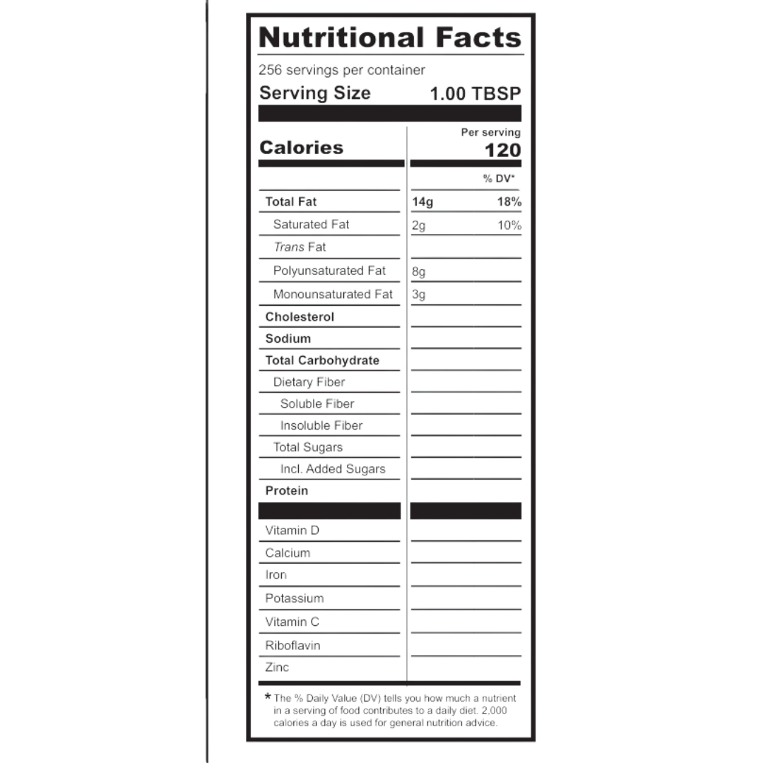 LouAna 1 Gallon Butter Flavored Topping
