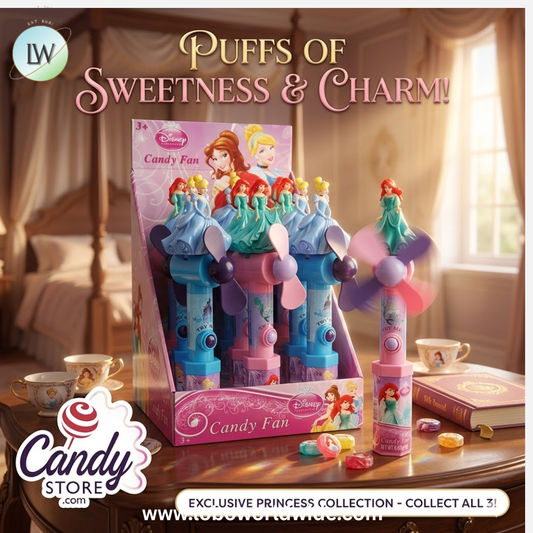 Candy Fan Toys - 12ct