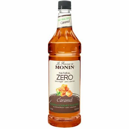 Monin Zero Calorie Natural Flavoring Syrup 1 Liter(Various Flavours)