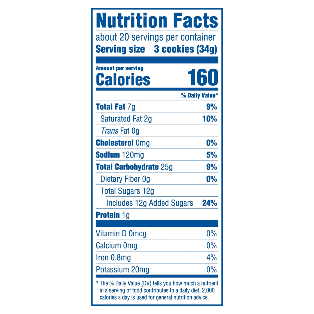 OREO Golden Sandwich Cookies, Party Size, 24.16 oz