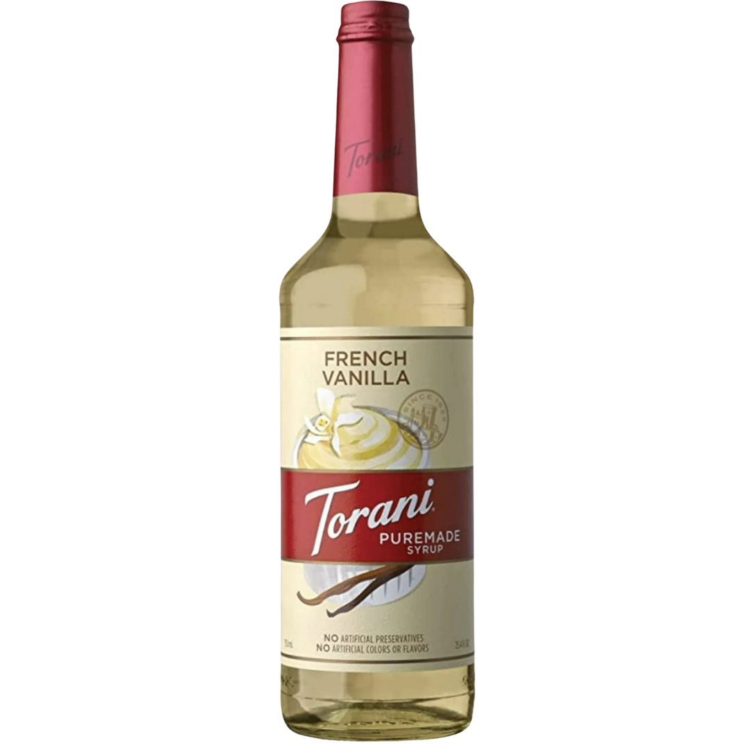 Torani Puremade Flavoring Syrup 750 mL - 4/Case(various flavours)