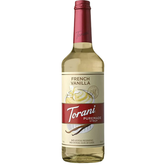 Torani Puremade Flavoring Syrup 750 mL - 4/Case(various flavours)