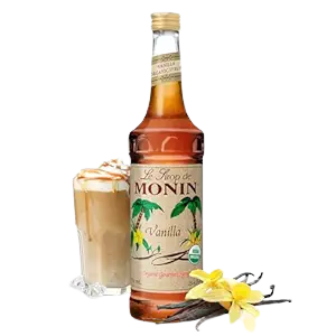 Monin Organic  Flavoring Syrup 750 ml (Various flavours)