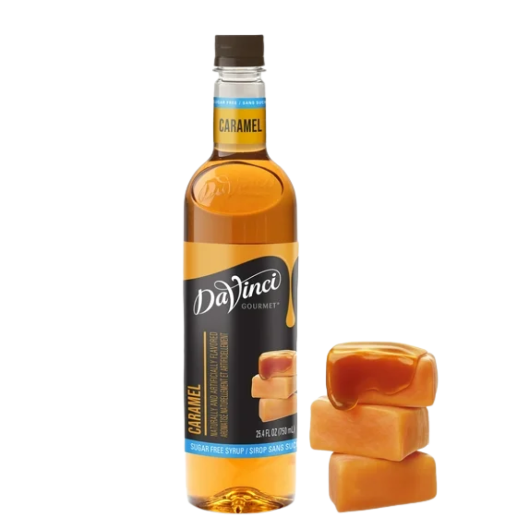 DaVinci Gourmet Sugar Free Flavoring Syrup 750 mL -4/Case (Various Flavours)
